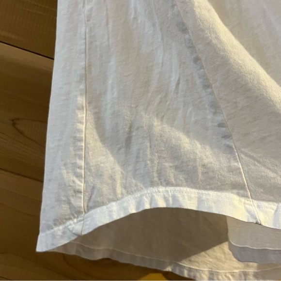 Kuhl Arabella Scoop Curved Hem Organic Cotton White T-shirt - Picture 11 of 16